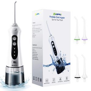 Water Flosser Professional Cordless Dental Oral Irrigator