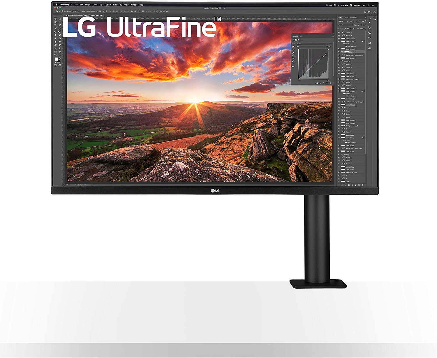 LG 32UN880 UltraFine Display Ergo