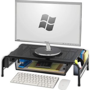 SimpleHouseware Metal Desk Monitor